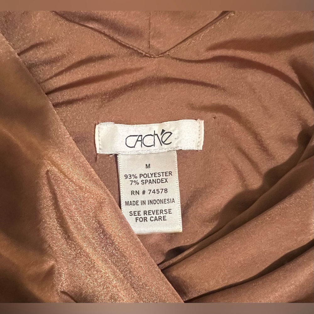 Cache Brown Crop Top - Picture 6 of 6